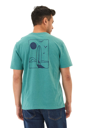 Soft Wash Graphic Tee Mens Tops Tshirt Short Threads 4 Thought