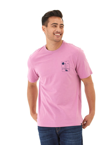 Soft Wash Graphic Tee Mens Tops Tshirt Short Threads 4 Thought