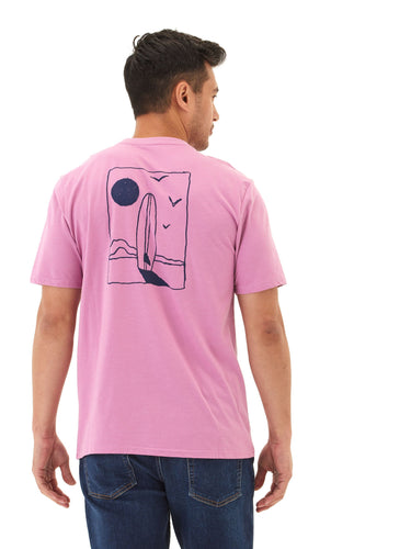 Soft Wash Graphic Tee Mens Tops Tshirt Short Threads 4 Thought