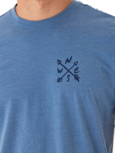 Soft Wash Graphic Tee Mens Tops Tshirt Short Threads 4 Thought