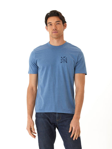 Soft Wash Graphic Tee Mens Tops Tshirt Short Threads 4 Thought