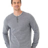 Charles Eco Double Knit Henley Mens Tops Tshirt Long Henley Threads 4 Thought 