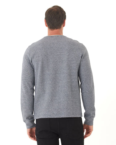 Charles Eco Double Knit Henley Mens Tops Tshirt Long Henley Threads 4 Thought 