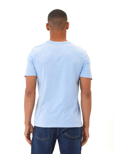 Shawn Mineral Wash Eco Cotton Jersey Crew Tee Mens Tops Tshirt Short Threads 4 Thought 