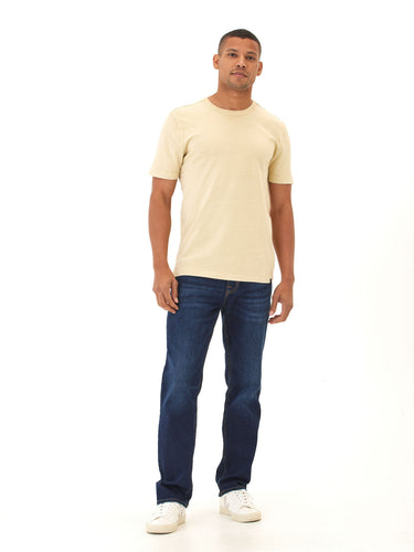 Shawn Mineral Wash Eco Cotton Jersey Crew Tee Mens Tops Tshirt Short Threads 4 Thought 