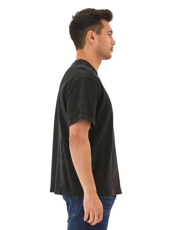 Johnny Relaxed Fit Mineral Wash Heavyweight Jersey Tee Mens Tops Tshirt Short Threads 4 Thought 