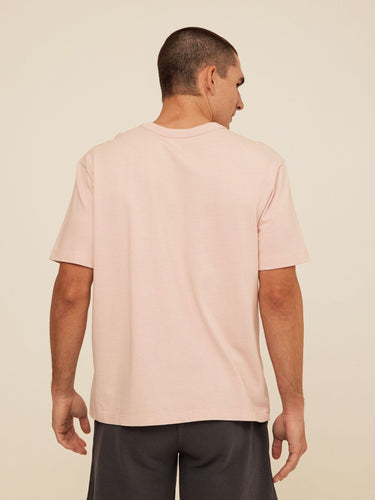 Johnny Relaxed Fit Mineral Wash Jersey Tee Mens Tops Tshirt Short Threads 4 Thought 