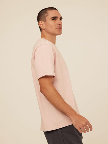 Johnny Relaxed Fit Mineral Wash Jersey Tee Mens Tops Tshirt Short Threads 4 Thought 