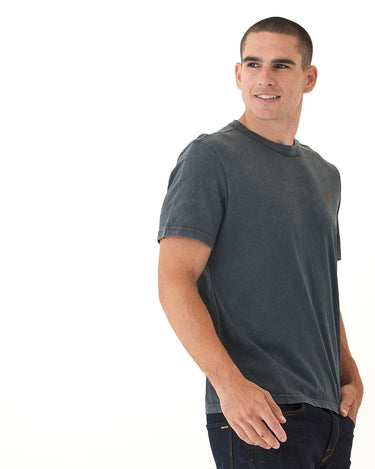 Mineral Wash Sunny Mountain Top Graphic Tee Threads 4 Thought 