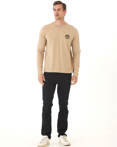 Soft Wash Triple Tree Graphic Long Sleeve Tee Mens Tops Tshirt Long Threads 4 Thought 