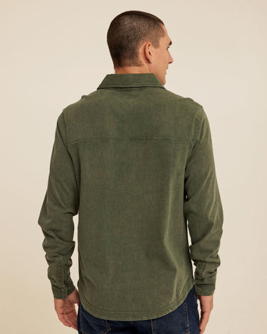 Dorian Mineral Wash Mediumweight Jersey Button-Down Threads 4 Thought 