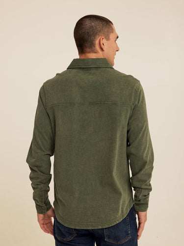 Dorian Mineral Wash Mediumweight Jersey Button-Down Threads 4 Thought 