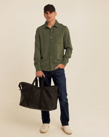 Dorian Mineral Wash Mediumweight Jersey Button-Down Threads 4 Thought 