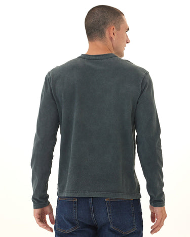 Johnny Relaxed Fit Mineral Wash Mediumweight Jersey Long Sleeve Tee Threads 4 Thought 