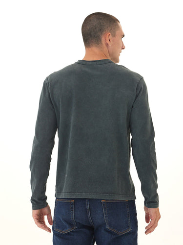 Johnny Relaxed Fit Mineral Wash Mediumweight Jersey Long Sleeve Tee Threads 4 Thought 