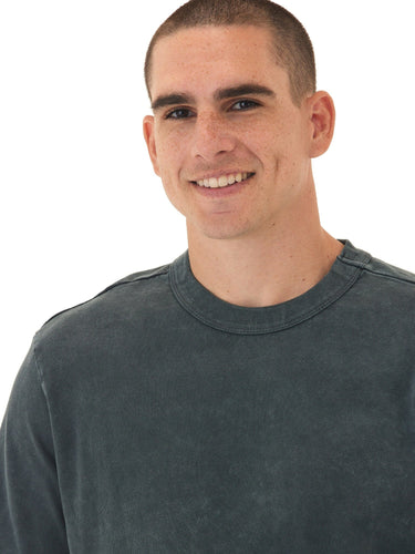 Johnny Relaxed Fit Mineral Wash Mediumweight Jersey Long Sleeve Tee Threads 4 Thought 