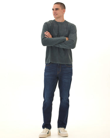 Johnny Relaxed Fit Mineral Wash Mediumweight Jersey Long Sleeve Tee Threads 4 Thought 