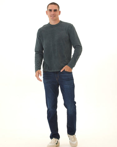 Johnny Relaxed Fit Mineral Wash Mediumweight Jersey Long Sleeve Tee Threads 4 Thought 