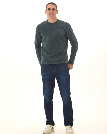 Johnny Relaxed Fit Mineral Wash Mediumweight Jersey Long Sleeve Tee Threads 4 Thought 