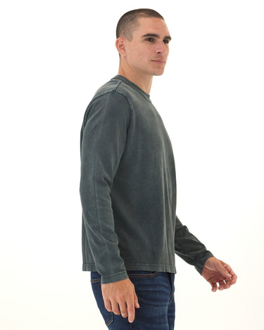 Johnny Relaxed Fit Mineral Wash Mediumweight Jersey Long Sleeve Tee Threads 4 Thought 