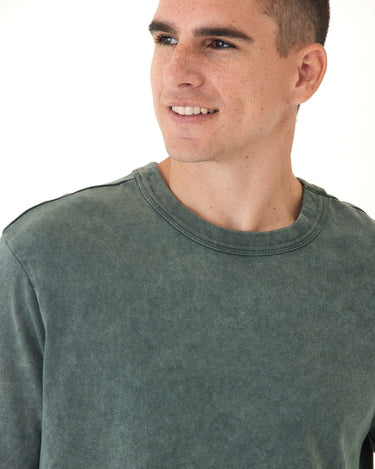 Johnny Relaxed Fit Mineral Wash Mediumweight Jersey Long Sleeve Tee Threads 4 Thought 