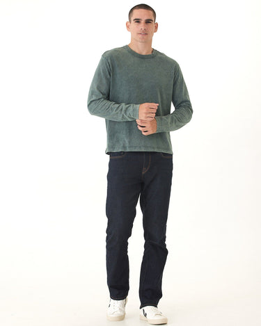 Johnny Relaxed Fit Mineral Wash Mediumweight Jersey Long Sleeve Tee Threads 4 Thought 