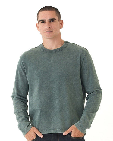 Johnny Relaxed Fit Mineral Wash Mediumweight Jersey Long Sleeve Tee Threads 4 Thought 