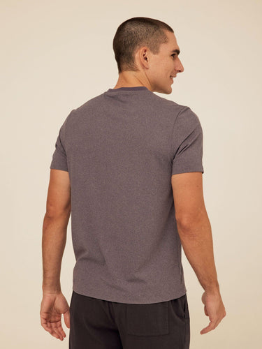 Shayne Luxe Jersey 3-Button Short Sleeve Henley Threads 4 Thought 