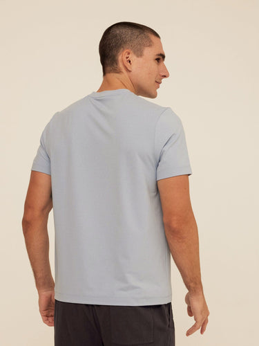 Shayne Luxe Jersey 3-Button Short Sleeve Henley Threads 4 Thought 