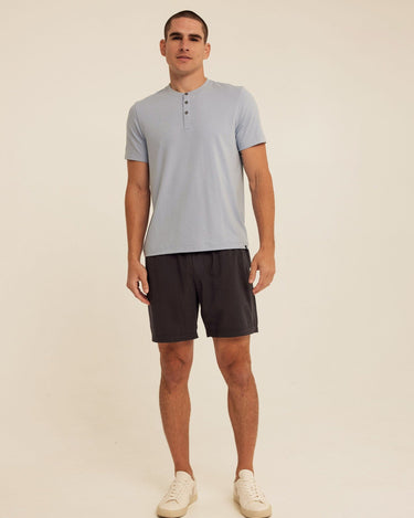 Shayne Luxe Jersey Henley Mens Tops Tshirt Short Henley Threads 4 Thought 