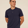 Shayne Luxe Jersey 3-Button Short Sleeve Henley Threads 4 Thought 