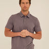 Phineas Luxe Jersey Short Sleeve Polo Mens Tops Tshirt Short Polo Threads 4 Thought 