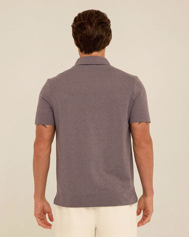 Phineas Luxe Jersey Short Sleeve Polo Mens Tops Tshirt Short Polo Threads 4 Thought 