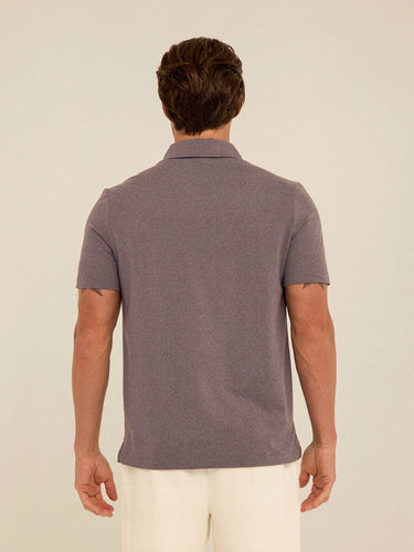 Phineas Luxe Jersey Short Sleeve Polo Mens Tops Tshirt Short Polo Threads 4 Thought 