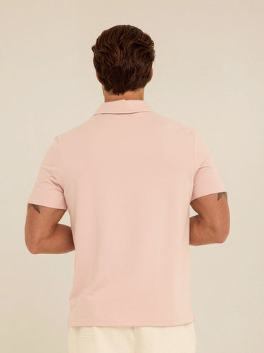 Phineas Luxe Jersey Short Sleeve Polo Mens Tops Tshirt Short Polo Threads 4 Thought 