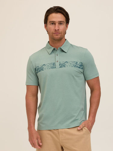 Phineas Luxe Jersey Short Sleeve Polo Mens Tops Tshirt Short Polo Threads 4 Thought 