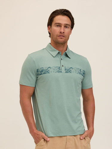Phineas Luxe Jersey Short Sleeve Polo Mens Tops Tshirt Short Polo Threads 4 Thought 