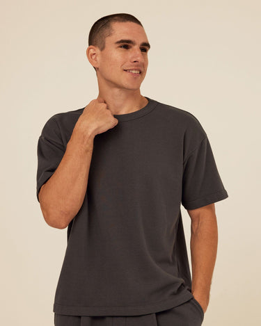 Maxwell Cotton Blend Terry Relaxed Tee Threads 4 Thought 