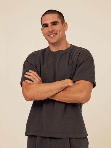Maxwell Cotton Blend Terry Relaxed Tee Threads 4 Thought 