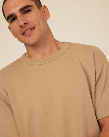Maxwell Cotton Blend Terry Relaxed Tee Threads 4 Thought 