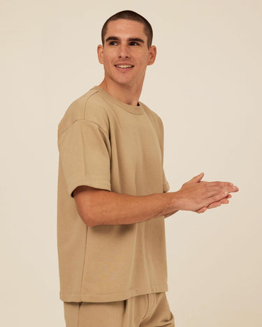 Maxwell Cotton Blend Terry Relaxed Tee Threads 4 Thought 