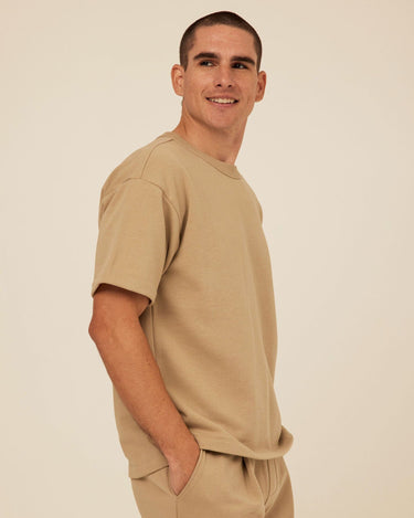 Maxwell Cotton Blend Terry Relaxed Tee Threads 4 Thought 