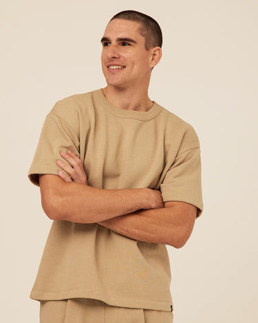 Maxwell Cotton Blend Terry Relaxed Tee Threads 4 Thought 