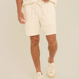 Wayne Jacquard Stripe Knit Short Mens Bottoms Short Threads 4 Thought 
