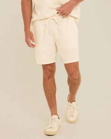 Wayne Jacquard Stripe Knit Short Mens Bottoms Short Threads 4 Thought 