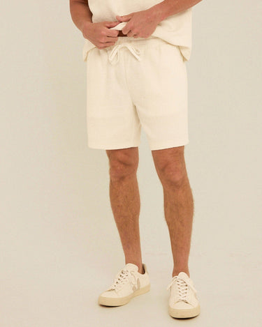 Wayne Jacquard Stripe Knit Short Mens Bottoms Short Threads 4 Thought 