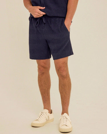 Wayne Jacquard Stripe Knit Short Mens Bottoms Short Threads 4 Thought 