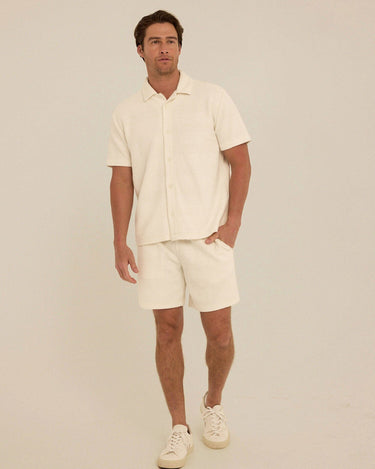 Wayne Jacquard Stripe Knit Short Mens Bottoms Short Threads 4 Thought 