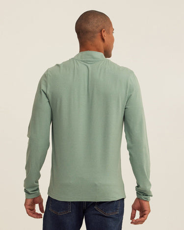 Kace Luxe Jersey Stripe Quarter Zip Threads 4 Thought 