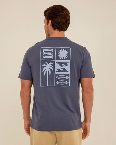 Soft Wash Graphic Tee Mens Tops Tshirt Short Threads 4 Thought 
